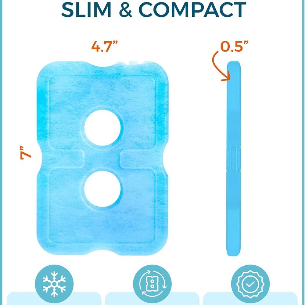 Ice Packs for Lunch Boxes & Coolers - Freezer Packs - Original Cool Pack | Coole - Picture 2 of 9